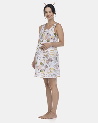 Camisola Feminina Gestante Regata Aberta
