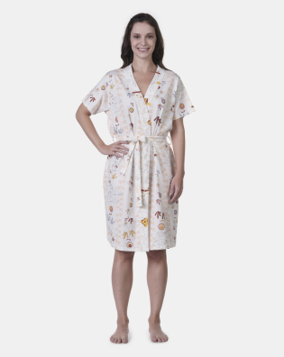 Robe manga curta 