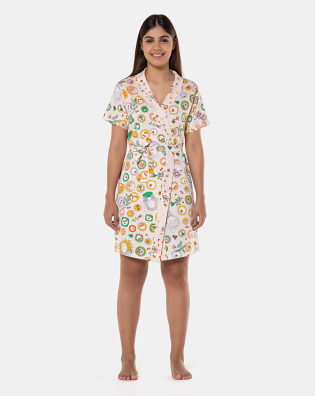 Robe manga curta       