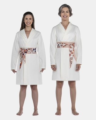 Robe Feminino Adulto Manga Longa Moletinho