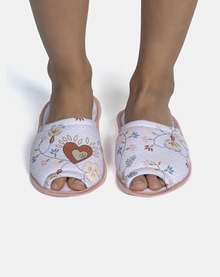 Pantufa Feminina Adulto Com Abertura