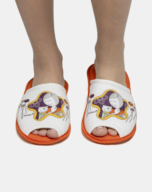 Pantufa Feminina Adulto Com Abertura