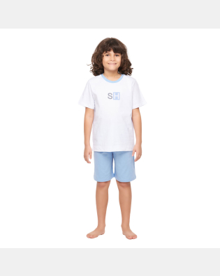 Pijama manga curta e short      