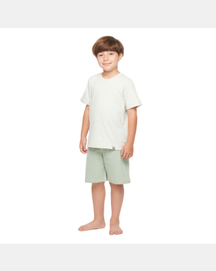 Pijama manga curta e short