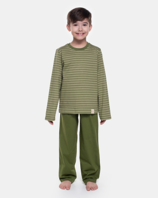 Pijama Manga Longa e Calça