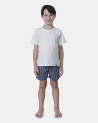 Pijama manga curta e short       