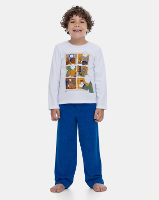Pijama Manga Longa e Calça