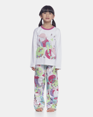 Pijama manga longa e calça