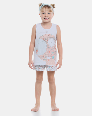 Pijama regata e short 