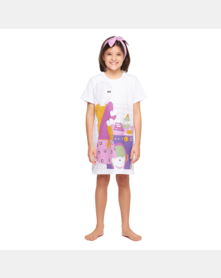 Camisão manga curta       
