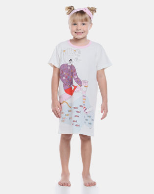 Camisão manga curta                 