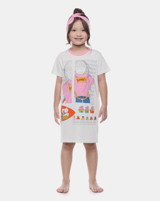 Camisão Manga Curta           