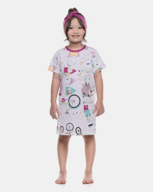 Camisão Manga Curta