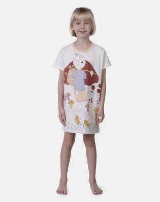 Camisão manga curta                 