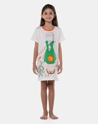 Camisão manga curta              