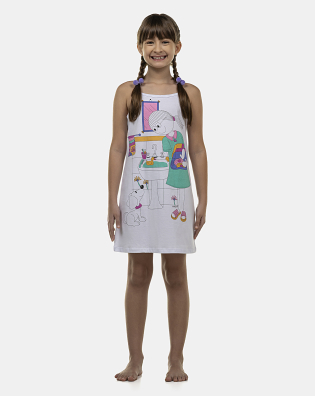 Camisola Feminina Kids Alça