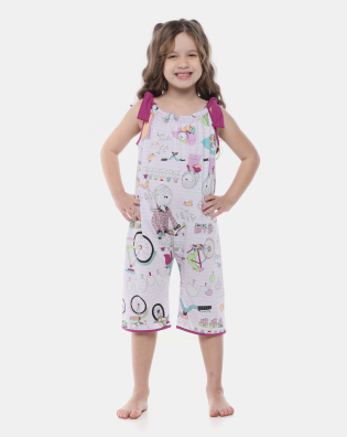 Homewear Macaquinho Alça