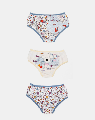 Kit Calcinha Feminino Kids