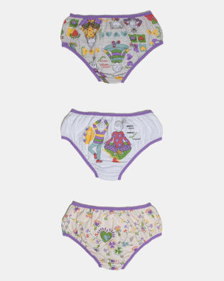 Kit Calcinha Feminino Kids