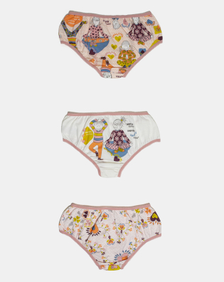 Kit Calcinha Feminino Kids
