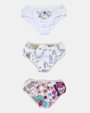 Kit Calcinha Feminina Kids