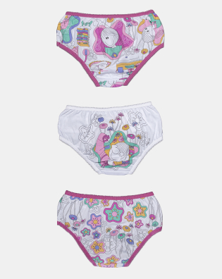 Kit Calcinha Feminino Kids