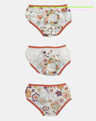 Kit Calcinha Feminino Kids