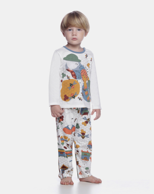 Conjunto Masculino Baby Manga Longa e Calça 