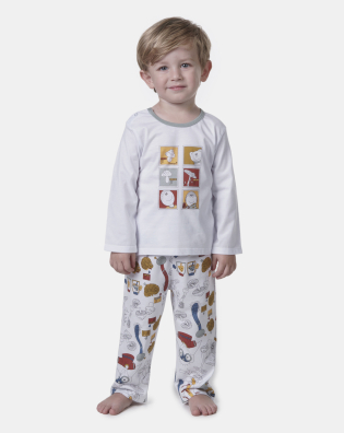 Pijama manga longa e calça