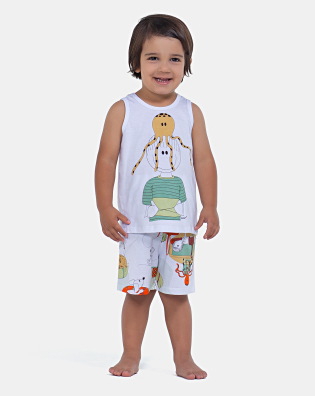 Pijama Regata e Bermuda