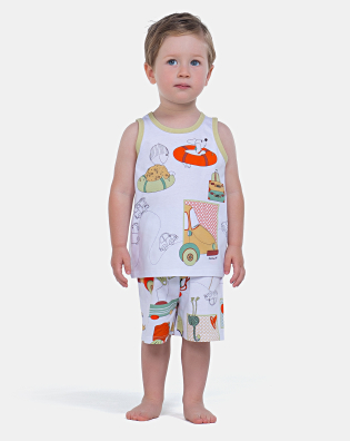 Pijama Regata e Bermuda