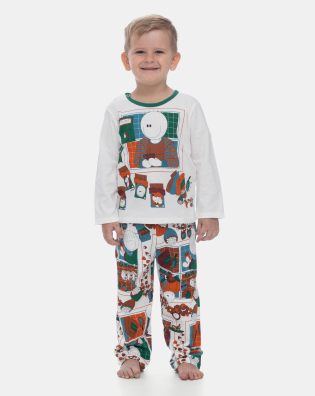 Pijama Manga Longa e Calça