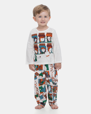 Pijama Manga Longa e Calça

