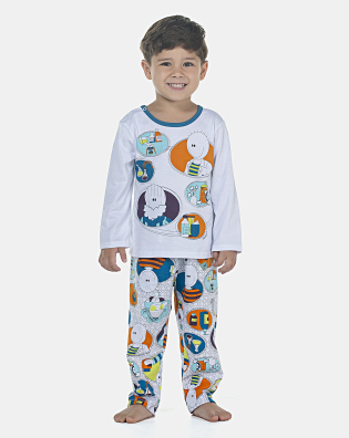 Pijama Masculino Baby Manga Longa e Calça
