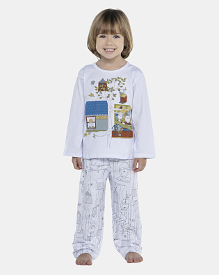 Pijama Masculino Baby Manga Longa e Calça