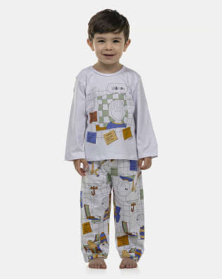 Pijama Masculino Baby Manga Longa e Calça