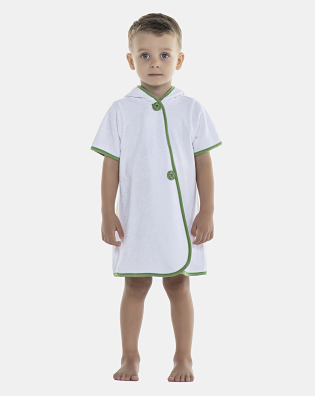 Roupão Masculino Baby Manga Curta Atoalhado