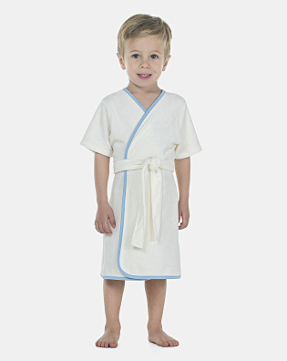 Roupão Masculino Baby Manga Curta Atoalhado