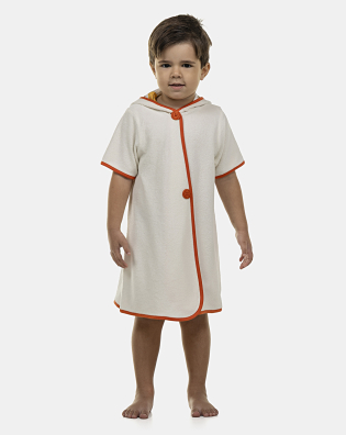 Roupão Masculino Baby Manga Curta Atoalhado