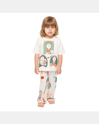 Loja Online de Pijama | Pijama Sonhart Infantil Feminino Longo 