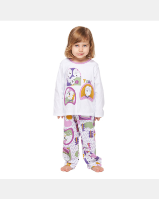 Pijama manga longa e calça