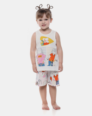 Pijama Regata e Short 