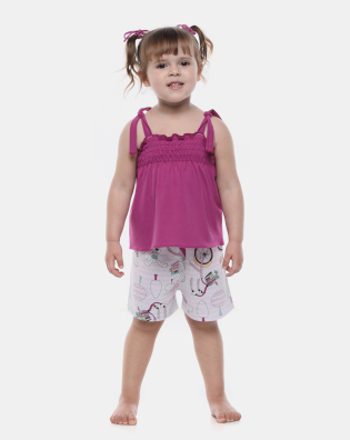 Homewear Pijama Alça e Short  