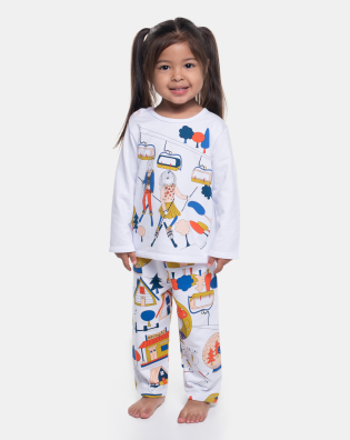 Pijama Manga Longa e Calça