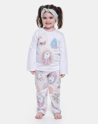Pijama Manga Longa e Calça