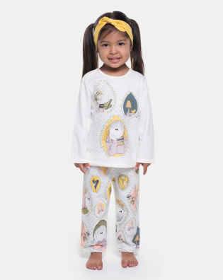Pijama Manga Longa e Calça