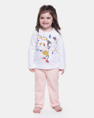 Pijama Manga Longa e Calça