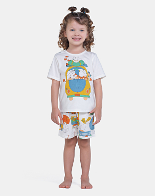 Pijama Manga Curta e Short