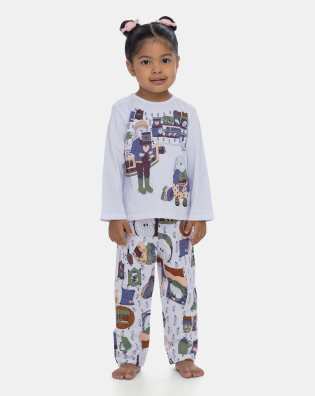 Pijama Manga Longa e Calça