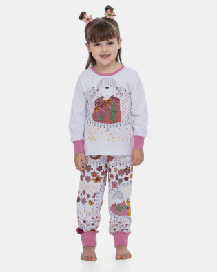 Pijama Manga Longa e Calça
